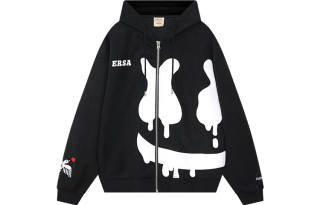 ER Sweatshirts Unisex Hooded Moderate Cardigan