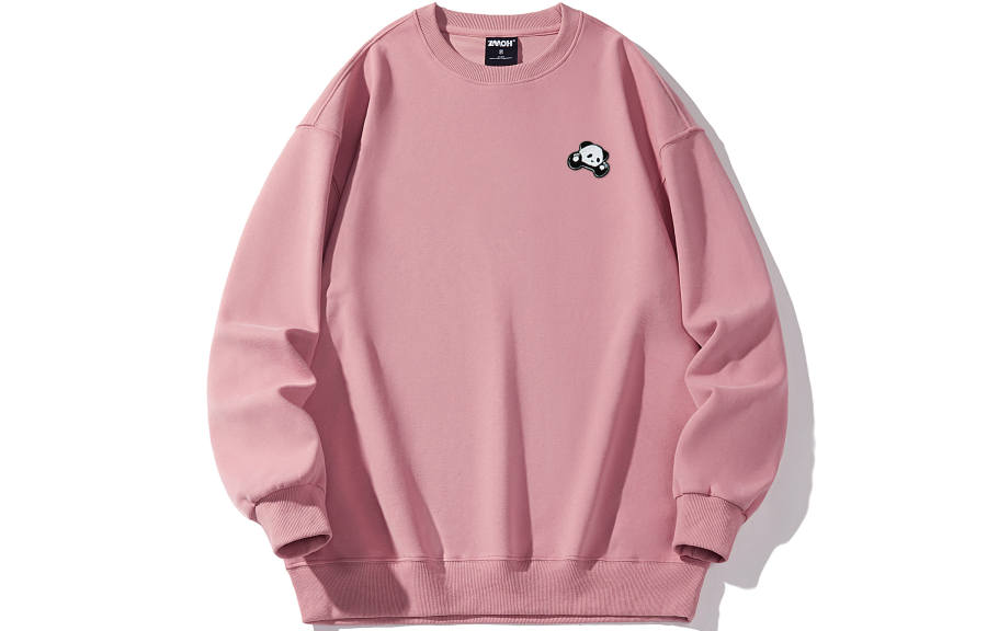 ZMOH Sweatshirts Unisex Crew Neck Thickened Heavyweight