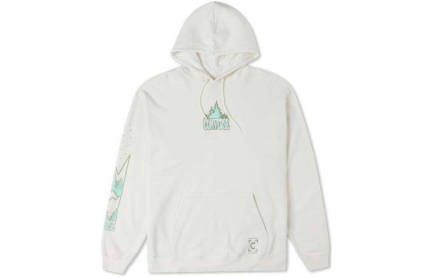 Converse Converse Sweatshirts Men's White Hooded Moderate Regular