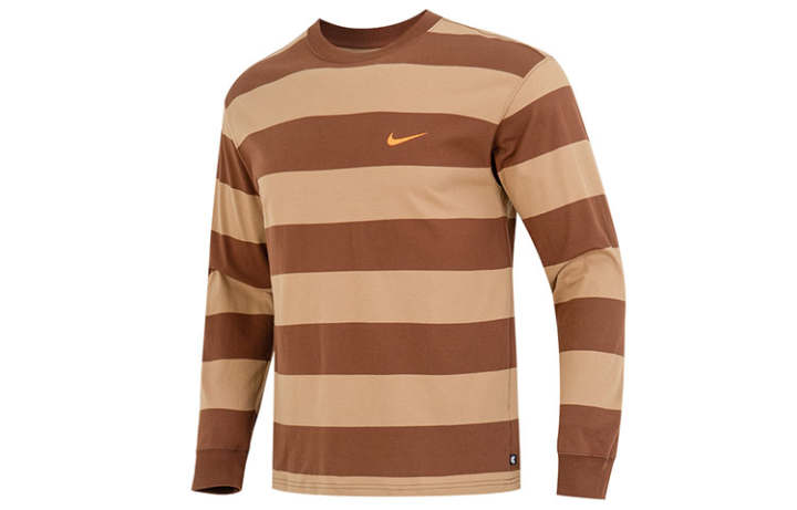 Nike Nike Sweatshirts Men's Brown Crew Neck Moderate Other