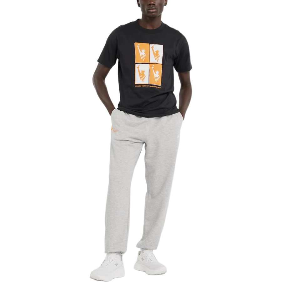 New Balance New Balance NYC Marathon GraphicTCS T Shirt Men's Black