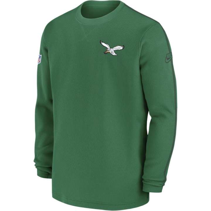 Nike Nike Philadelphia Eagles Logo Coach Men's Nike Nfl Long Sleeve Top