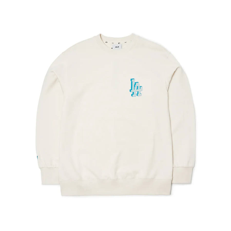 MLB MLB Sweatshirts Unisex Ecru Crew Neck Moderate Regular