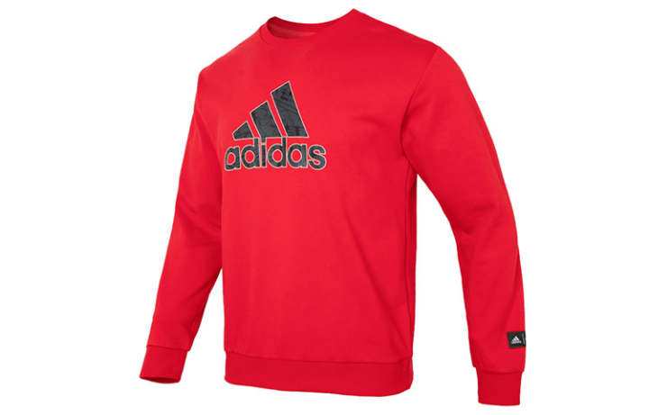 Adidas Adidas CNY Sweatshirts Men's Red Crew Neck Moderate Regular