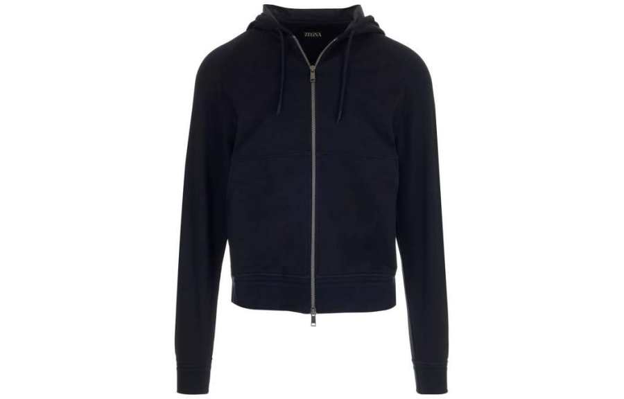 Ermenegildo Zegna 【Previous Season】zip-front hoodie