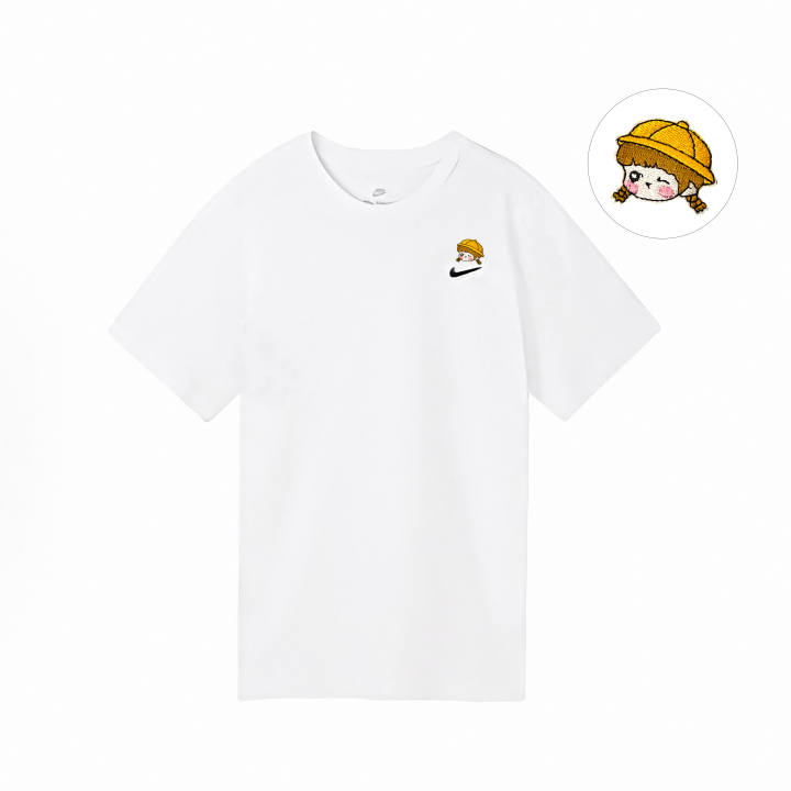 Nike Nike T Shirts Unisex White Crew Neck Moderate Straight Fit