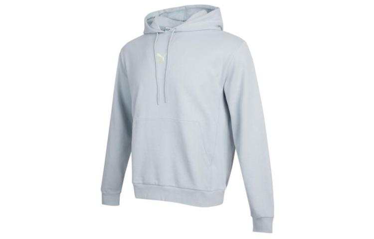 PUMA PUMA Sweatshirts Men's Blue Hooded Moderate Regular