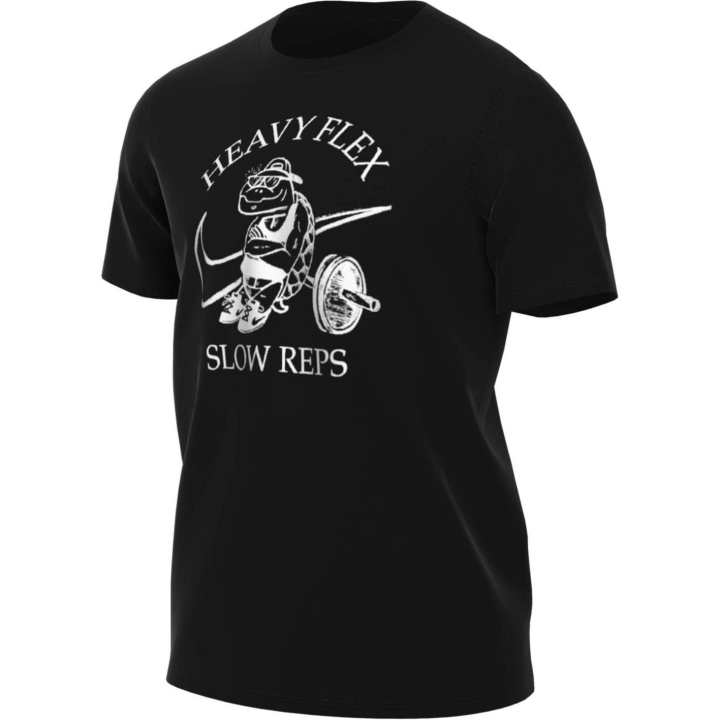 Nike Nike T Shirts Men's Black Crew Neck Moderate Straight Fit