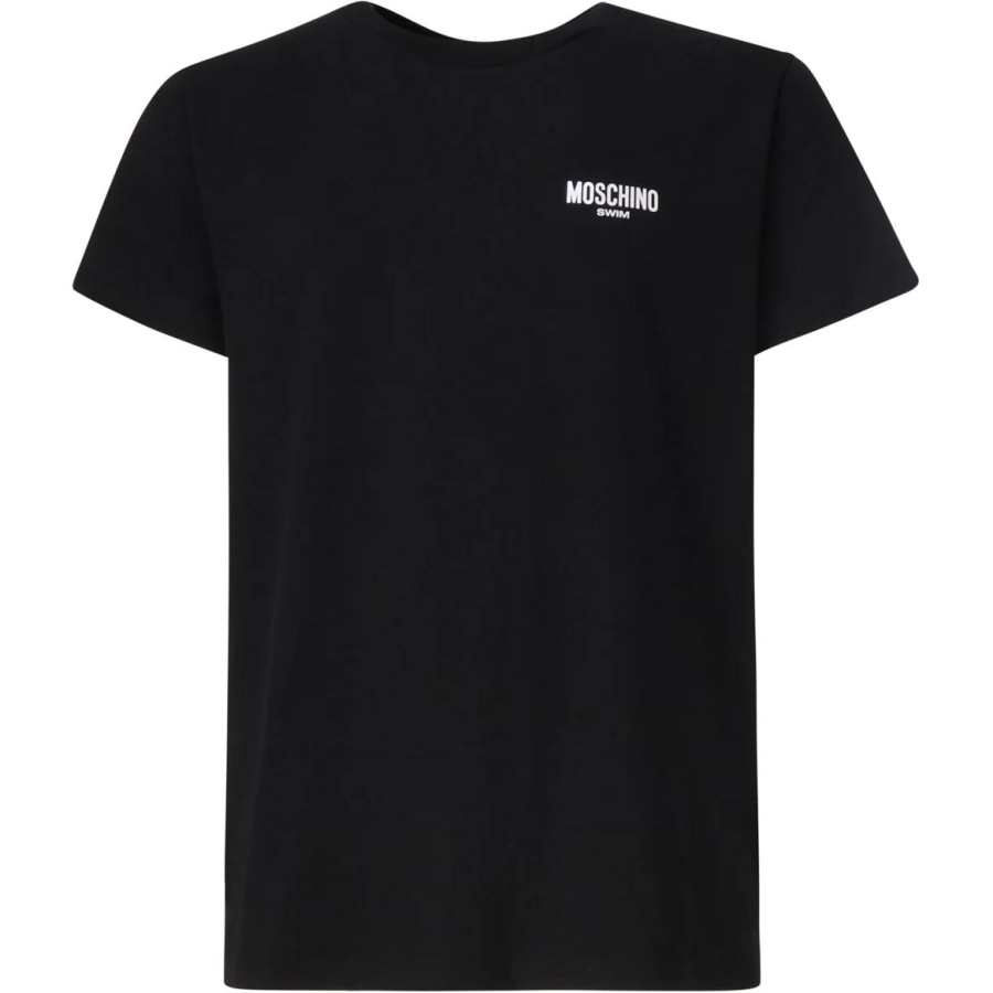 MOSCHINO Chest Logo print Detail T shirt