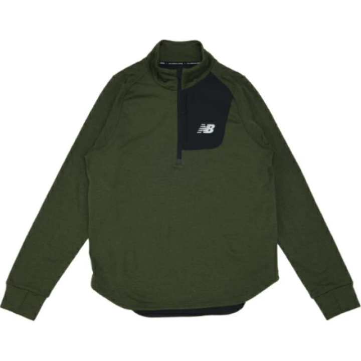 New Balance New Balance Sweatshirts Men's Green Stand Collar Moderate Other