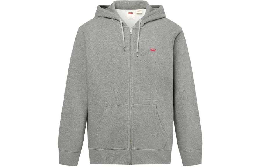 Levis Sweatshirts Men's Gray Hooded Non Detachable Moderate Other