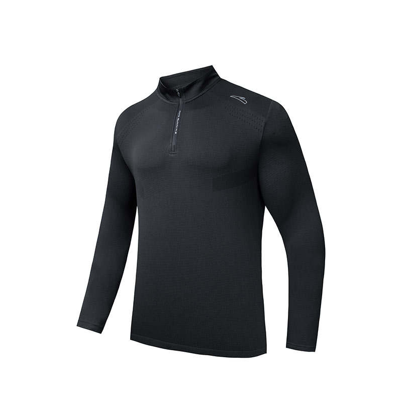 Anta Running Collection Running T Shirt Men's Indigo Ink Gray