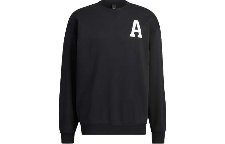 Adidas Adidas Sweatshirts Unisex Black Crew Neck Moderate Regular