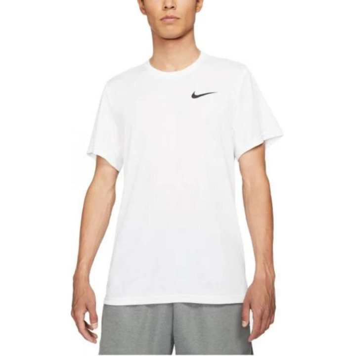 Nike Nike T Shirts Men's White Crew Neck Moderate Straight Fit
