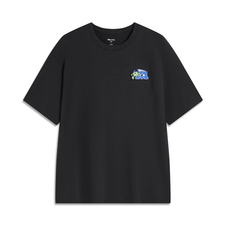 Li-Ning Li Ning x DISHINIGUAISHOUDAXUELIANMING Disney T Shirt Unisex Black