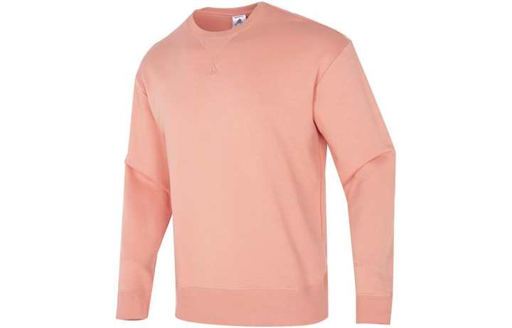 Adidas Adidas Sweatshirts Unisex Pink Crew Neck Moderate Regular