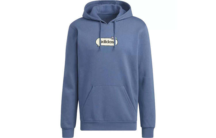Adidas Adidas Sweatshirts Men's Wonder Asphalt Gray Hooded Moderate Regular