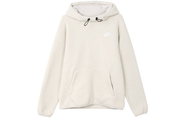 Nike Nike Sweatshirts Men's Ecru Hooded Thickened Regular