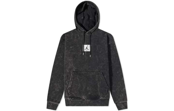 Jordan Jordan Sweatshirts Men's Black Hooded Moderate Regular