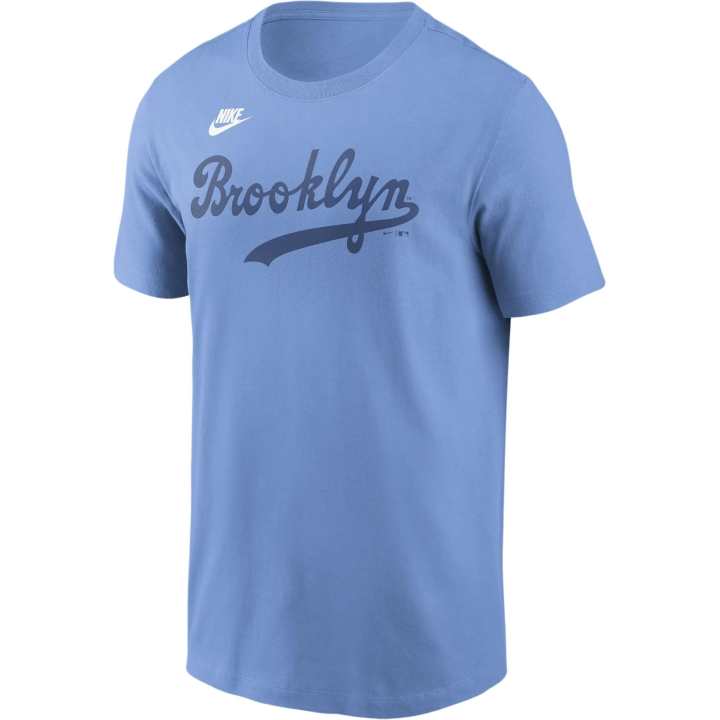Nike Nike T Shirt Brook Los Angeles Dodgers Men's Light Blue