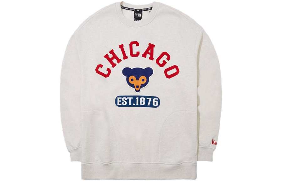 New Era New Era Sweatshirt Unisex Light Brown