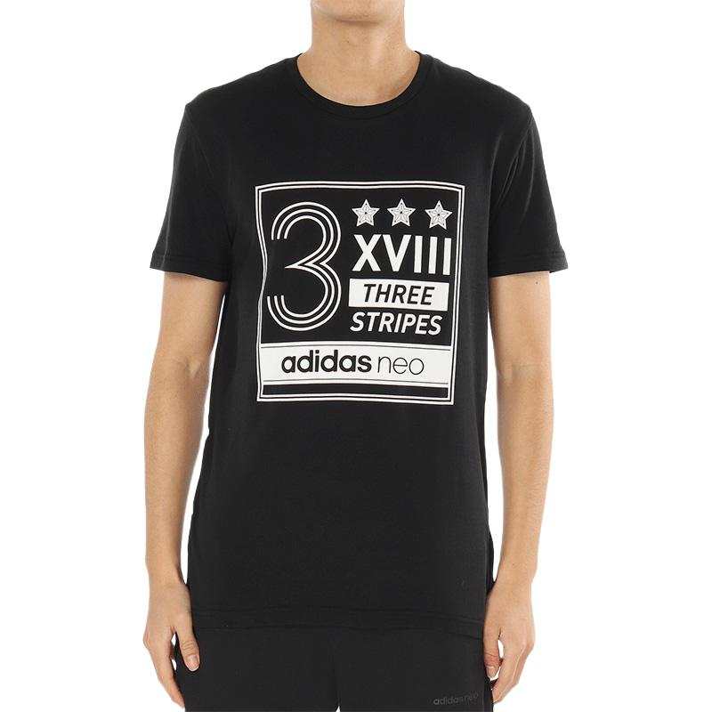 Adidas Neo M FAV WRLDCP T Shirt Men's Black