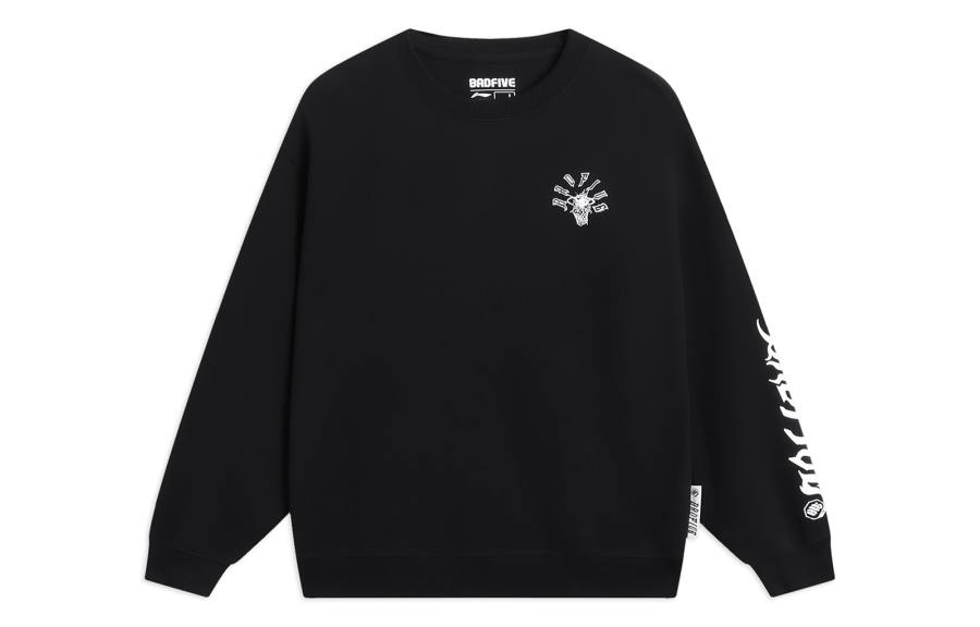 Li-Ning Li Ning Sweatshirt Unisex Black