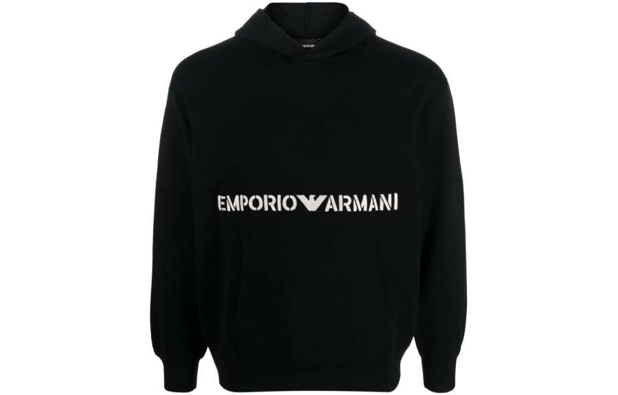 EMPORIO ARMANI FW23 Sweatshirt Men's Black