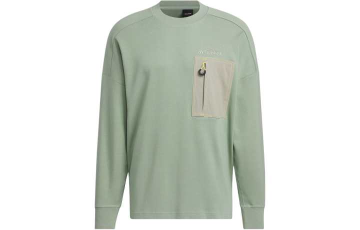 Adidas Adidas x NATIONAL GEOGRAPHIC Crew Sweatshirt Men's Dusty Green