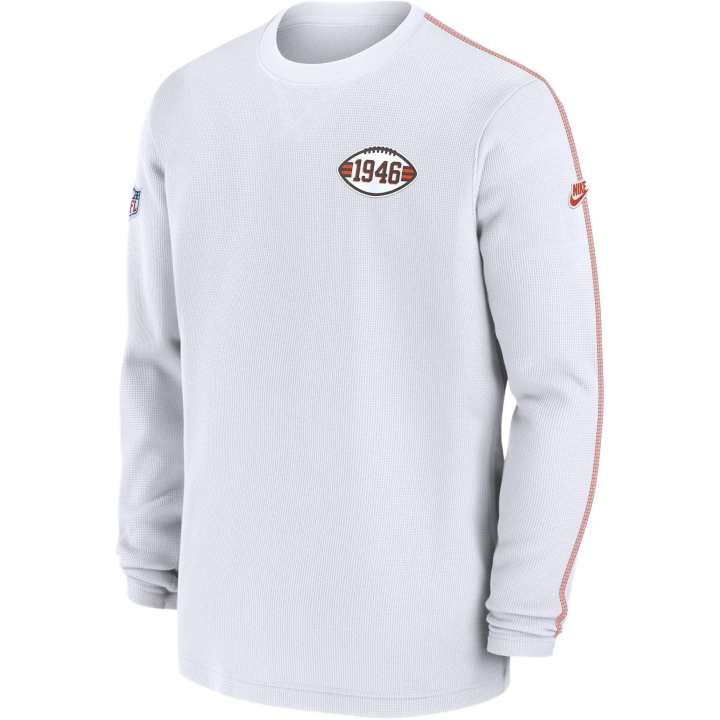 Nike Nike Cleveland Browns Logo Coach Men’s Nike Nfl Long-Sleeve Top