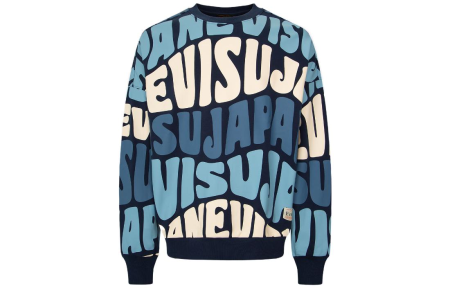 EVISU EVISU Sweatshirts Men's Crew Neck Moderate Regular