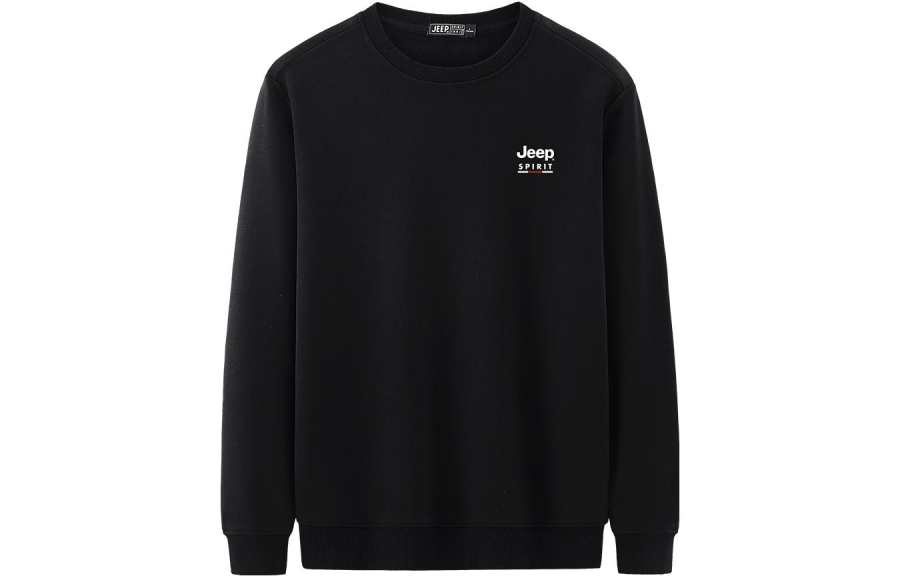 JEEP SPIRIT Sweatshirts Men's Crew Neck Moderate Regular