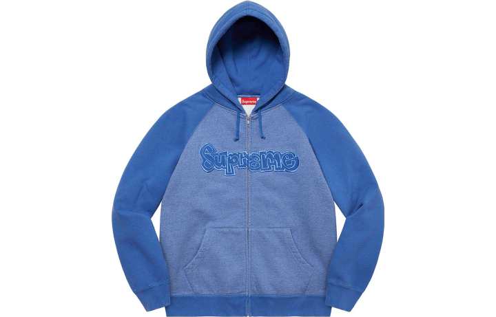 Supreme Supreme Gonz Appliqué Zip Up Hooded Sweatshirt
