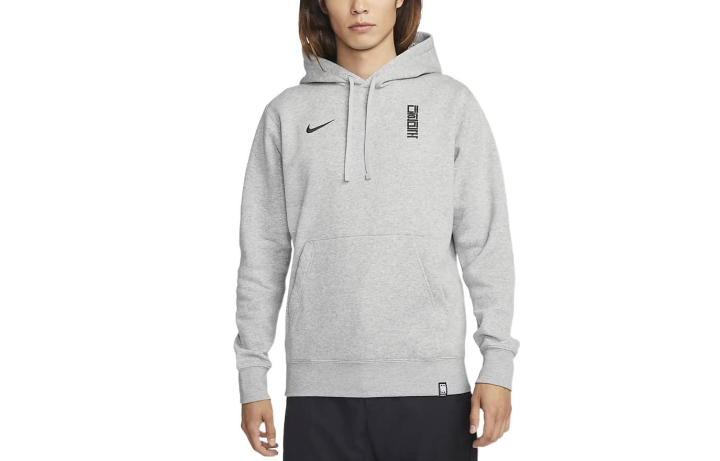Nike Nike Sweatshirts Men's Gray Hooded Moderate