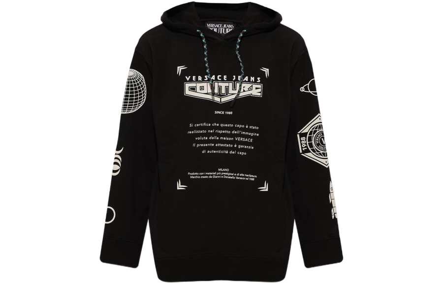 VERSACE JEANS COUTURE Sweatshirt Men's Black