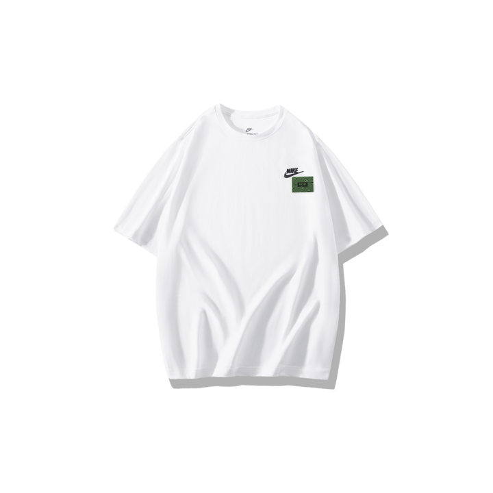 Nike Nike T Shirts Unisex White Crew Neck Moderate Straight Fit
