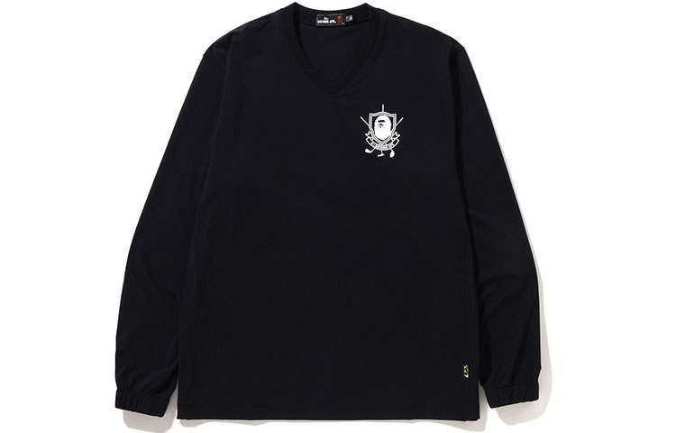 A BATHING APE Bape Mr. Bathing Ape Golf V Neck Pullover Windbreaker