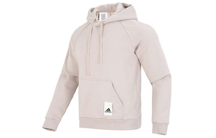 Adidas Adidas Sweatshirts Men's Taupe Hooded Moderate Regular