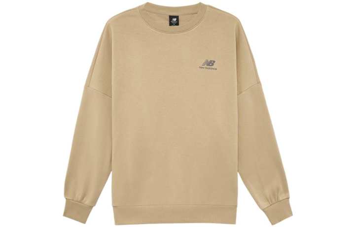 New Balance New Balance Sweatshirts Men's Brown Crew Neck Moderate Regular