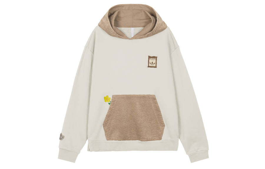 Adidas Originals X Melting Sadness MTSS Sweatshirts Unisex Clear Brown Hooded Moderate Regular