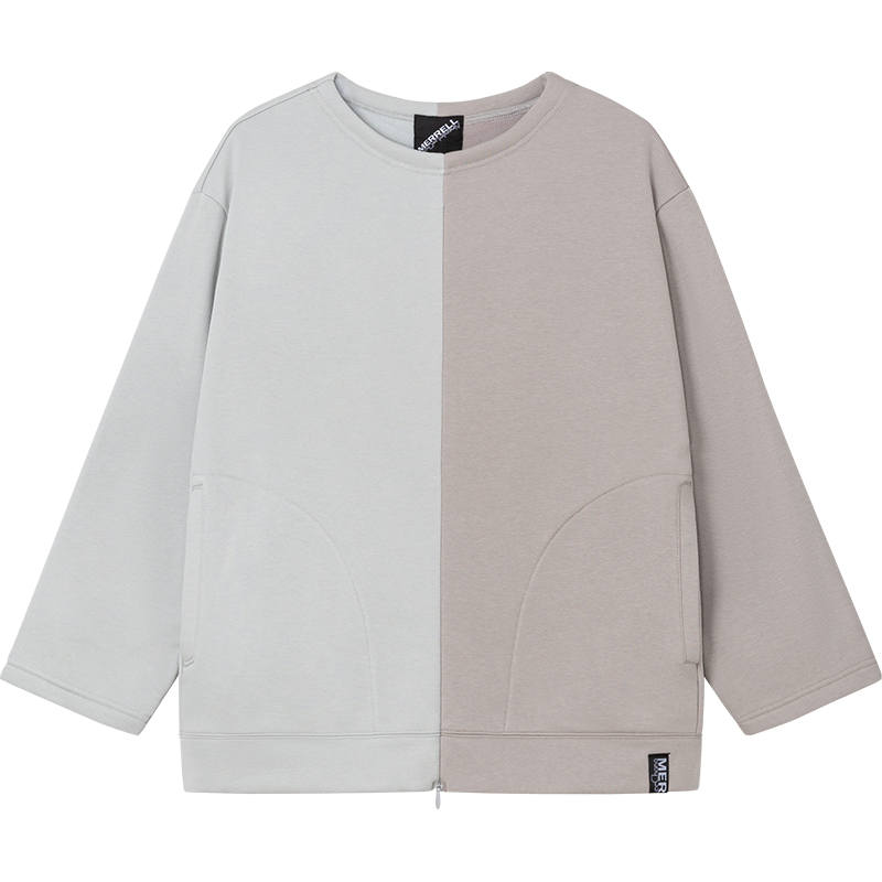 MERRELL Sweatshirts Unisex Light Gray Crew Neck Moderate Regular