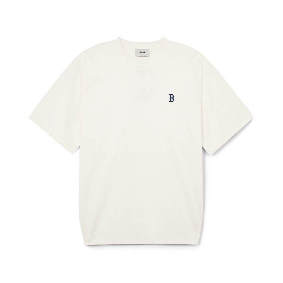 MLB MLB MONOGRAM Collection, Boston Red Sox T Shirt Unisex Cream