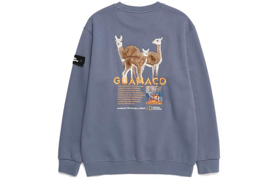 NATIONAL GEOGRAPHIC Sweatshirts Unisex Crew Neck Moderate Other