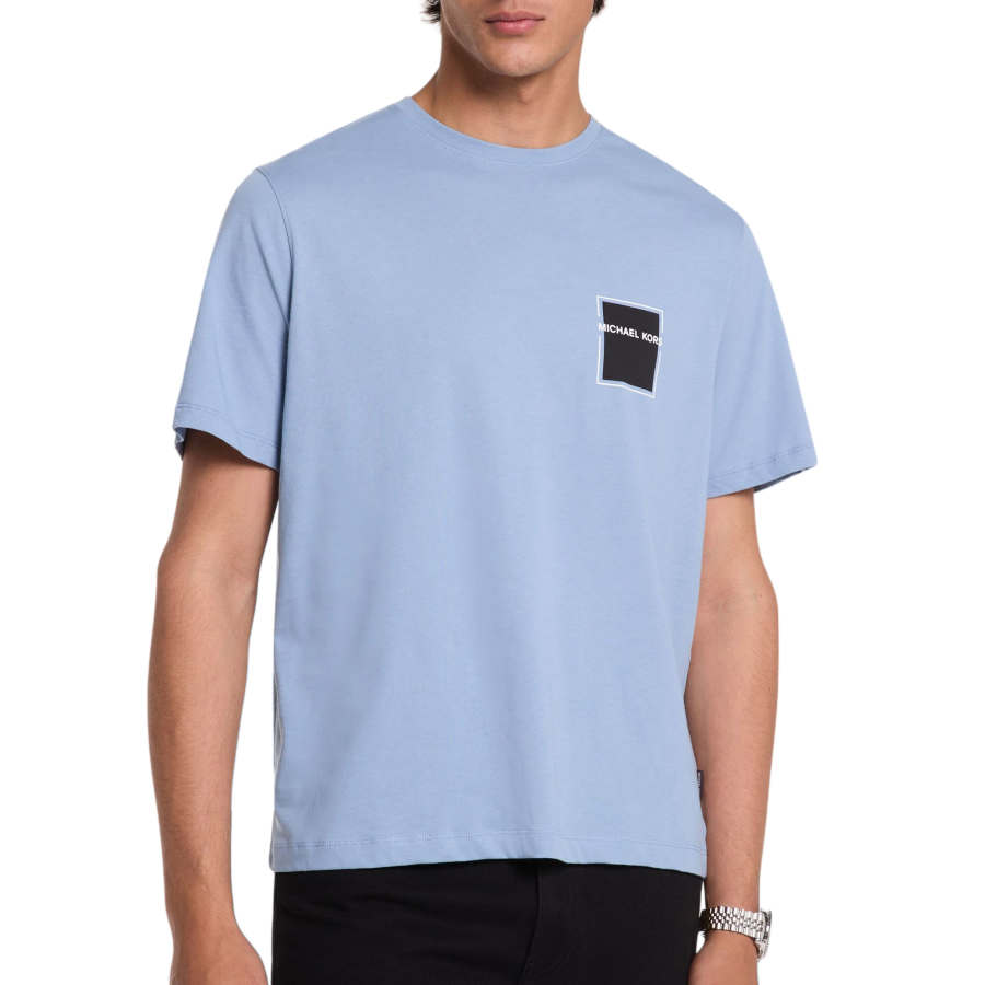 MICHAEL KORS SS25 T Shirt Men's Blue