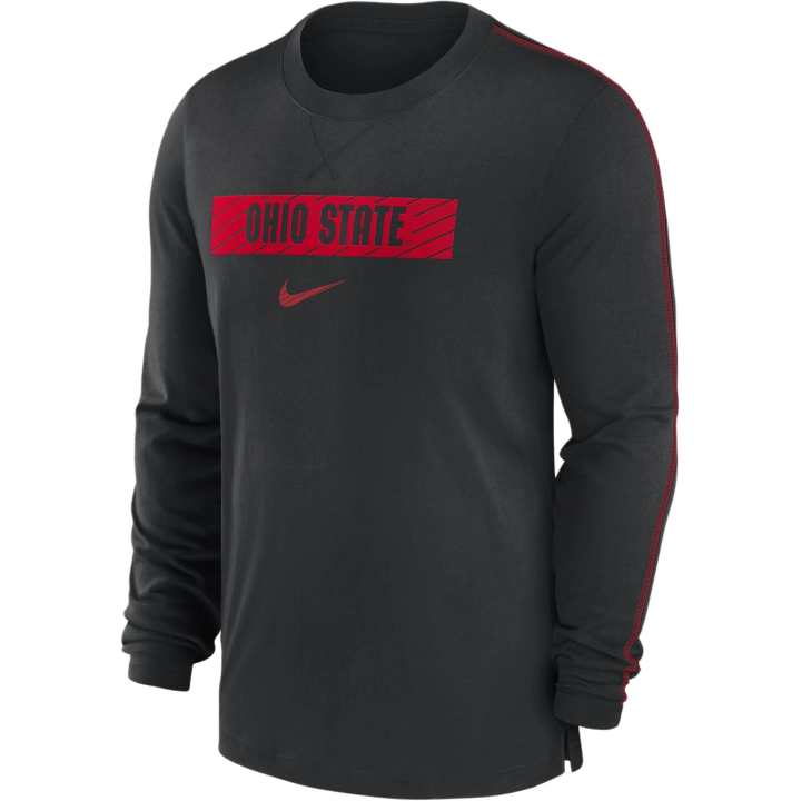 Nike Nike Ohio State Buckeyes Sideline Player Men's Nike Dri FIT College T Shirt