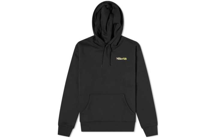 Nike Nike Sweatshirts Men's Black Hooded Moderate Regular