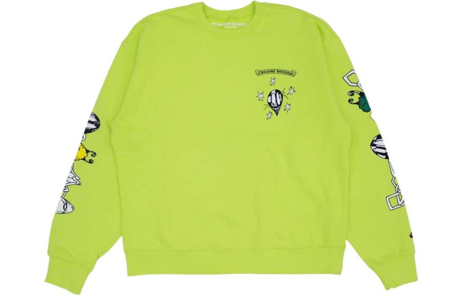 Chrome Hearts FW22 Sweatshirt Unisex Green