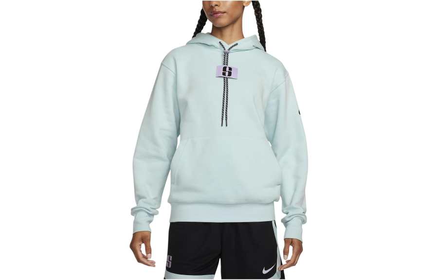 Nike Nike Sabrina Fleece Basketball Hoodie Sweatshirt Unisex Jadeite Ice