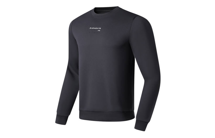 Li-Ning Li Ning Fitness Series Sweatshirt Men's Earth Surface Gray