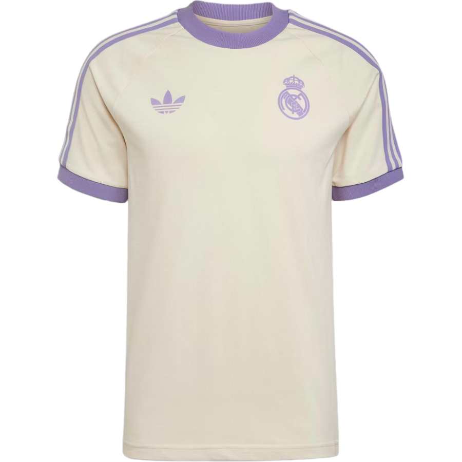 Adidas Originals Free Shipping With AdiClub Real Madrid Adicolor Classics 3 Stripes Tee